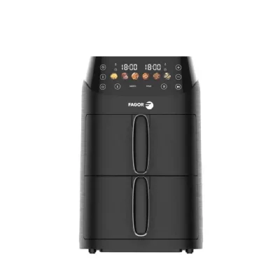 Fagor Friteuse sans huile 2x2.5l 2000w noir - fg3301