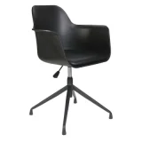 Fauteuil Pivotant Chicago Noir Home Deco Factory