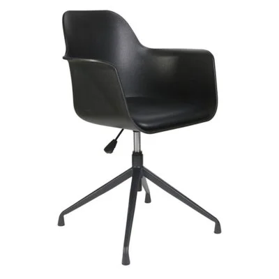 Fauteuil Pivotant Chicago Noir Home Deco Factory