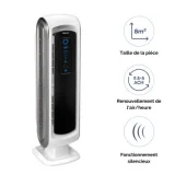 FELLOWES Purificateur d'air AeraMax DX5 pour pièce 8 m²