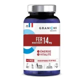 GRANIONS Fer 60 gélules Energie et vitalité