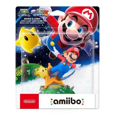 Figurine Amiibo Super Mario Galaxy - Mario et Luma NINTENDO