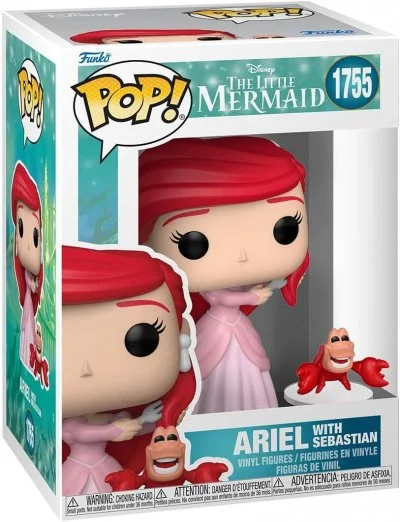 Figurine Funko Pop & Buddy The Little Mermaid S3 Ariel with Sebastian