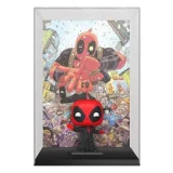 FUNKO Figurine Pop Comic Cover Marvel Deadpool in Black Suit