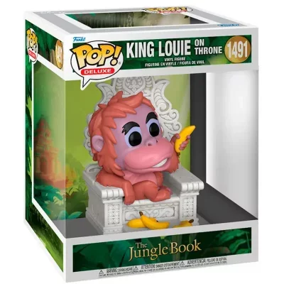 Figurine Funko Pop Deluxe The Jungle Book S2 King Louie on Throne