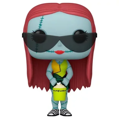 Figurine Funko Pop - L'étrange Noël De M. Jack [Disney] N°1470 - Jack Avec Zero (Plage) (80597)