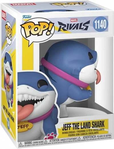 Figurine Funko Pop! Marvel Rivals Jeff The Land Shark