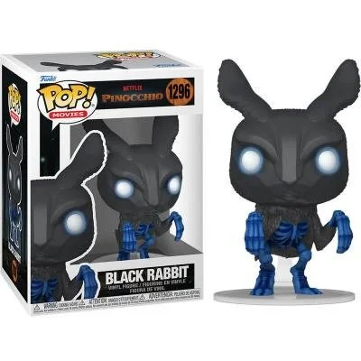 Figurine Funko Pop! N°1296 - Pinocchio Netflix - Lapin Noir