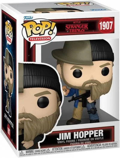 Figurine Funko Pop! N°1907 Stranger Things Jim Hopper Split