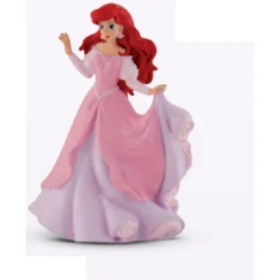 Figurine La petite sirène : Ariel en robe rose Bullyland