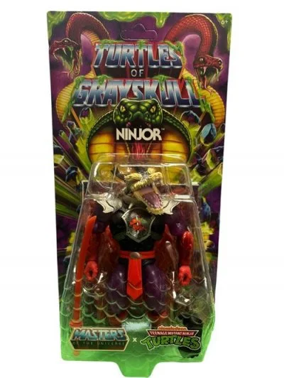 Figurine Mattel Motux TMNT: Turtles Of Grayskull Mutated Ninjor