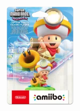 NINTENDO Figurine Amiibo Capitaine Toad et la Fleur Cancan