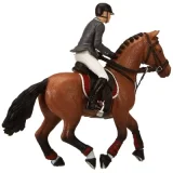 PAPO Figurine Cheval de concours et son cavalier