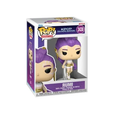 Figurine Pop Animation KPop Demon Hunters Rumi with Chase Modèle aléatoire