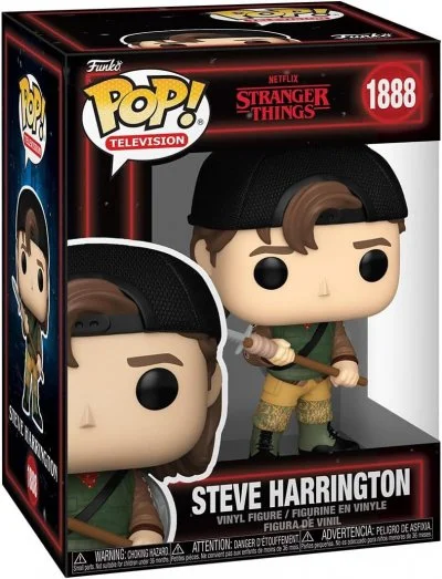 Figurine Pop! N°1888 Stranger Things Steve Harrington Avec Lance