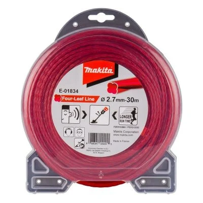 Fil nylon Trèfle torsadé Makita 2,7 mm x 30 m - E-01834