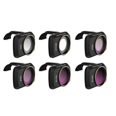 Filtre d'objectif MCUV+CPL+ND4+ND8+ND16+ND32 Pour DJI Mavic Mini