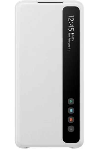Folio Clear View Samsung Gris pour Samsung Galaxy S20+