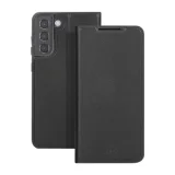 DBRAMANTE1928 Folio Samsung G S22+ 5G en Cuir Vegan Oslo Noir - Certifié GRS - Neuf