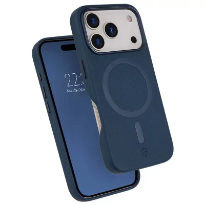 Force Case Coque Platinum MagSafe pour iPhone 17 Pro Antichoc 2m Bleu