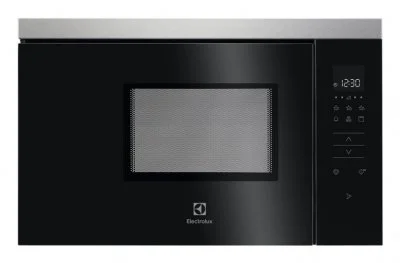 Four à micro-ondes MQ818GXE Noir, Acier inoxydable Micro-ondes avec grill Encastrable 17 L 800 W