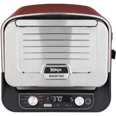Four d’extérieur Ninja Woodfire OO101EU 2400 W Orange et Gris