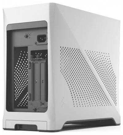 FRACTAL DESIGN Nom : Boitier Mini Tour Mini ITX Era 2 (Argent/Marron)