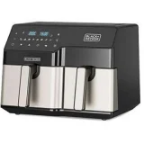 BLACK & DECKER Friteuse à air es9730090b noir argenté 2500 w