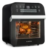 KLARSTEIN Friteuse à air chaud - aerovital cube - cuisson sans huile - 16 programmes - 1600w / 12l - noir