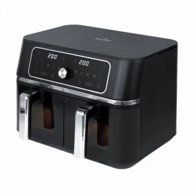 Friteuse à air chaud Air fryer 9L Double panier Basel Premium Collection Noir Swiss Haus SH-AF2309