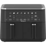 TESLA Friteuse à air chaud air fryer double bac 9l 2400w - AF900BSD -