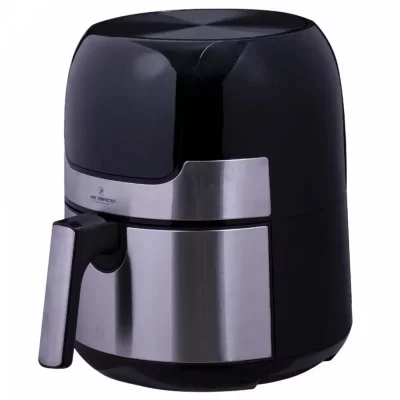 Friteuse à air chaud avec écran tactile et plaque de grill Inox 1400W 3,5L Just Perfecto JL-23