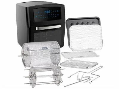 Friteuse à air chaud numérique XXL avec mini-four HF-400