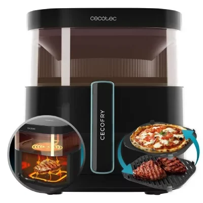 Friteuse à air sans huile Cecotec Cecofry DuoHeat 6000 6L 2200W noir
