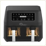 LITTLE BALANCE Friteuse Diététique - - 8765 - Crousty Light Duo - 9 L - 2460 W - 9 Programmes - Noir