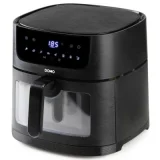 DOMO Friteuse DO543FR Deli-fryer avec fenêtre de visualisation - 8 L - 1800 W