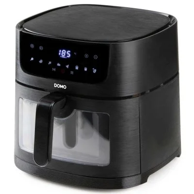 Friteuse Domo DO543FR Deli-fryer avec fenêtre de visualisation - 8 L - 1800 W