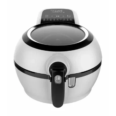friteuse électrique de 1,2KG avec 9 réglages 1350W blanc noir