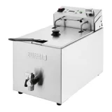 BUFFALO Friteuse Electrique Professionnelle avec Minuterie 8 Litres -