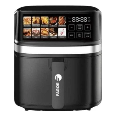 Friteuse Fagor Naturfry Luxe 8l 2200w Noir/silver
