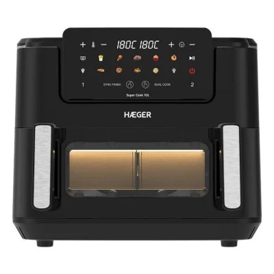 Friteuse Haeger Super Cook 10l 2600w Noir