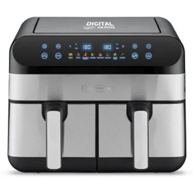 Friteuse Kitchen Cook AIRFLOW 9 Double Bac 9L Inox