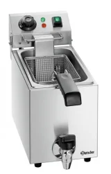 BARTSCHER Friteuse Professionnelle Snack I Plus - 2,5 Litres - - - Acier inoxydable2,5 200x530x340mm