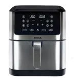 JOCCA Friteuse sans huile - 2193 - 8L - 1800 W - 30,3 x 38,3 x 35,1 cm - Acier inoxydable