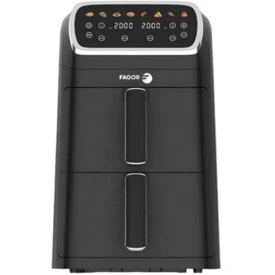 Friteuse sans huile 2x4l 2600w noir - FG7503 - FAGOR