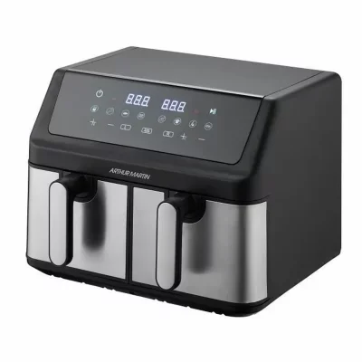Friteuse sans huile - ARTHUR MARTIN - AMPF9 - 2 cuves de 4,5L - 2000W - Affichage LED