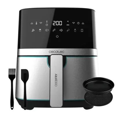 Friteuse sans huile cecofry full inox 5500 pro avec accessoires cecotec