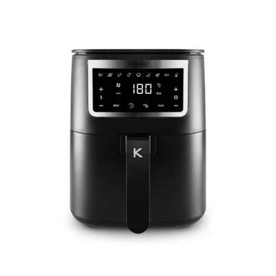 Friteuse Sans Huile De 4l Noire Avec 8 Programmes Airmed4 Black De Kitchencook