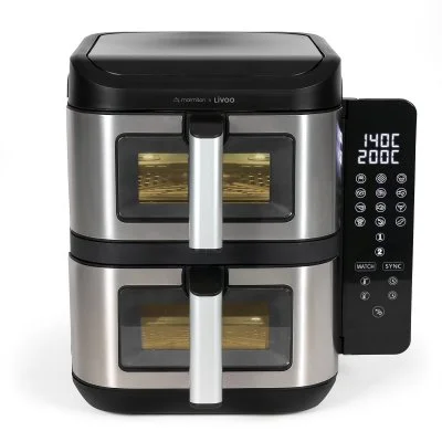 Friteuse sans huile double bac 11 l - x marmiton Livoo doc344co