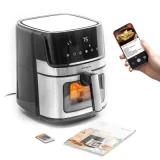 INNOVAGOODS Friteuse sans huile fryinn view 6500 noir acier inoxydable 1700 w 6,5 l
